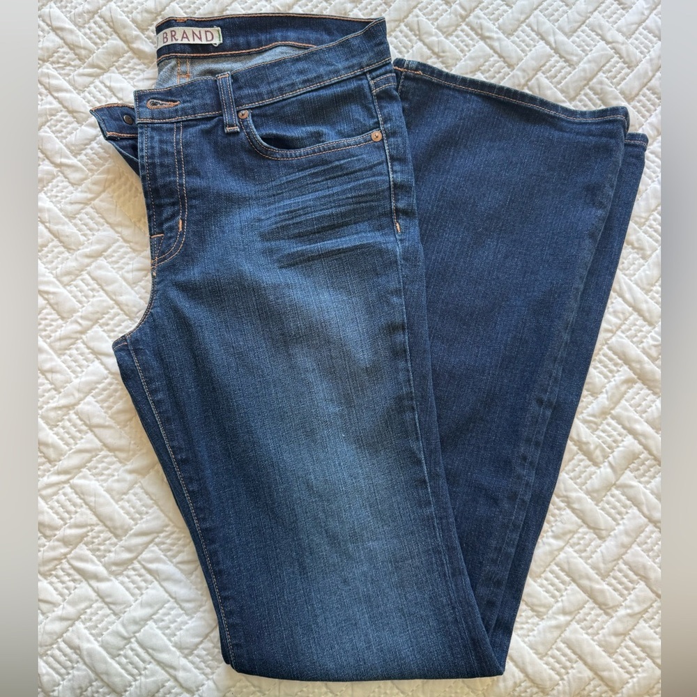 J Brand Dark Blue Boot Cut Jeans